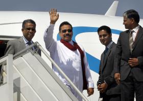 PRESIDENTE DERROTADO DO SRI LANKA SUSPEITO DE PLANEAR GOLPE DE ESTADO