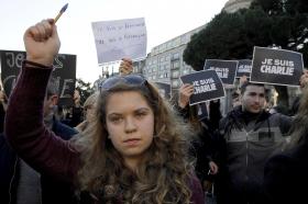 PARIS/ATENTADO: CIDADE DO PORTO FOI ‘CHARLIE’ EM DEFESA DA LIBERDADE DE EXPRESSÃO
