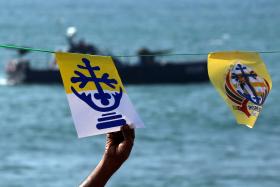 PAPA FRANCISCO CHEGOU AO SRI LANKA PARA VISITA DE DOIS DIAS