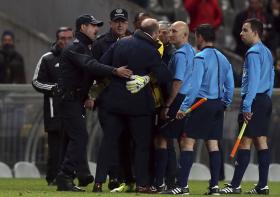 FC PORTO REDUZIDO A NOVE EMPATA EM BRAGA PARA A TAÇA DA LIGA