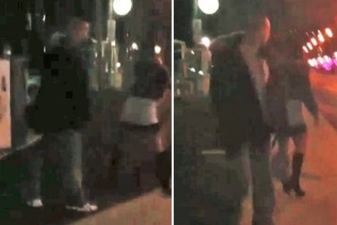 Um vídeo de câmara de segurança mostra um homem que a polícia acredita ter assassinado Mike Pimentel, 24, na Liberty Village, em 1 de janeiro de 2012. Twitter/@ DetBuiHomicide