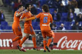 VALÊNCIA VENCE ESPANYOL E SOBE AO QUARTO LUGAR DA LIGA ESPANHOLA