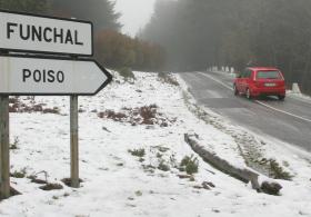 MADEIRA COM NEVE NAS MONTANHAS E DEZ VEZES MENOS CHUVA DO QUE SERIA NORMAL PARA A ÉPOCA