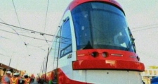Um dos novos elétricos da TTC é exibido nesta foto de arquivo.