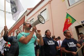 GUARDAS PRISIONAIS REALIZAM NOVA VIGÍLIA JUNTO AO PALÁCIO DE BELÉM