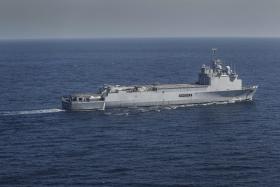 MARINHA AVISA QUE NAVIO LOGÍSTICO SIROCO É “OPORTUNIDADE ÚNICA” PARA AS FORÇAS ARMADAS