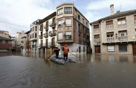 LEVANTADO ALERTA NA PROVÍNCIA ESPANHOLA DE NAVARRA DEVIDO À SUBIDA DAS ÁGUAS