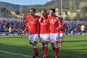 BENFICA VENCE EM AROUCA E RECUPERA QUATRO PONTOS DE VANTAGEM SOBRE O FC PORTO