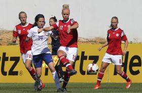 PORTUGAL EMPATA COM A DINAMARCA E AINDA SONHA COM O NONO LUGAR NA ALGARVE CUP
