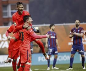 `BIS´ DE MESSI NO TRIUNFO DO FC BARCELONA NO TERRENO DO EIBAR