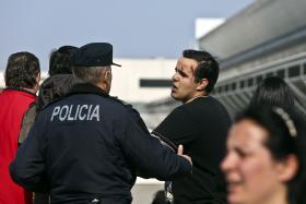 CONFRONTOS EM AVEIRO POR CAUSA DA FEIRA DE MARÇO