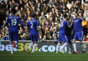 CHELSEA VENCE NA VISITA AO HULL CITY, MAS NÃO SE LIVRA DE UM SUSTO