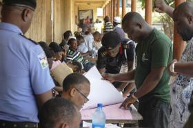 PRIMEIROS RESULTADOS ELEITORAIS NA NIGÉRIA DIVULGADOS NA SEGUNDA-FEIRA