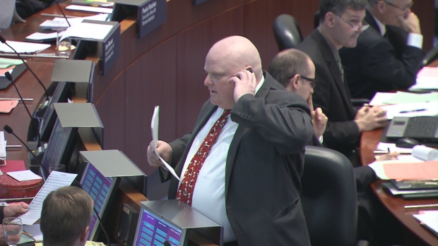 Presentemente, Rob Ford ocupa um assento na Assembleia Municipal de Toronto, como o vereador eleito pelo Bairro 2 - Etobicoke North