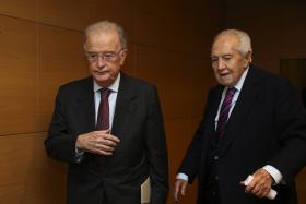 SOARES E SAMPAIO NA SESSÃO DE APRESENTAÇÃO DA CANDIDATURA PRESIDENCIAL DE SAMPAIO DA NÓVOA