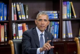 OBAMA VÊ RESULTADOS DE MUDANÇA POLÍTICA COM CUBA E REJEITA SILÊNCIO SOBRE VENEZUELA