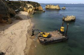 OBRAS CONDICIONAM PRAIA DA D. ANA, EM LAGOS, ATÉ JUNHO