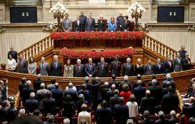25 ABRIL: CANTE ALENTEJANO MARCA INÍCIO DA SESSÃO SOLENE NO PARLAMENTO