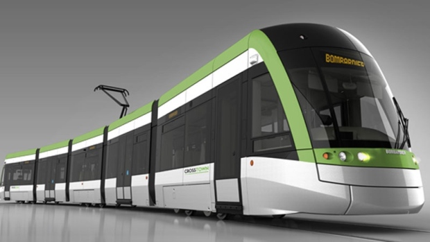 A província anunciou que está a avançar com uma linha de metropolitano ligeiro de 11 km ao longo da Finch Avenue West. (Metrolinx)