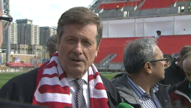 John Tory fala sobre uma iniciativa de emprego dos jovens em Toronto - segunda-feira, 13 de abril de 2015