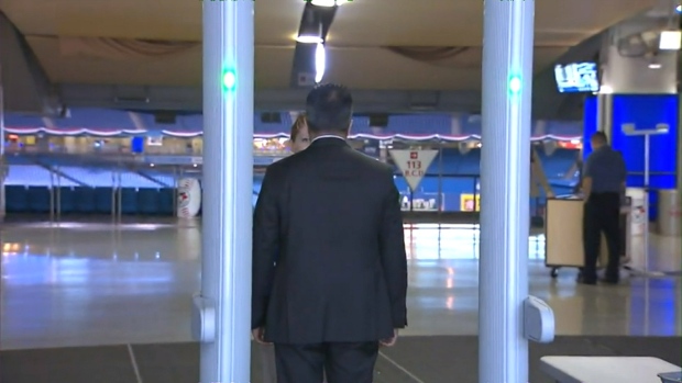 DETETORES DE METAL NO AIR CANADA CENTRE NA PRÓXIMA TEMPORADA