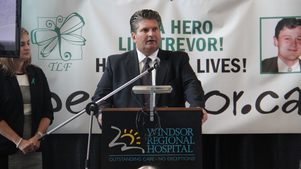O CEO do Windsor Regional Hospital, David Musyj, em Windsor, Ontário - 22 de abril de 2015. (Cortesia Windsor Hospital Regional)