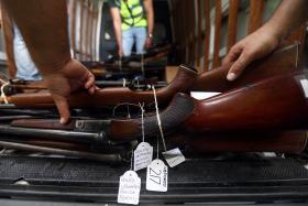 PSP LEVA 260 ARMAS A LEILÃO NO INÍCIO DE JUNHO