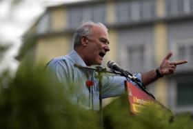 1º MAIO: ARMÉNIO CARLOS DEFENDE QUE ELEIÇÕES DEVEM SER USADAS COMO FORMA DE LUTA