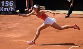 SHARAPOVA VENCEU NAVARRO E GANHA TORNEIO DE ROMA