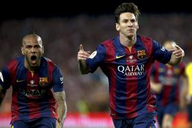 FC BARCELONA VENCE ATHLETIC BILBAU E ERGUE TAÇA DO REI COM CUNHO DE MESSI