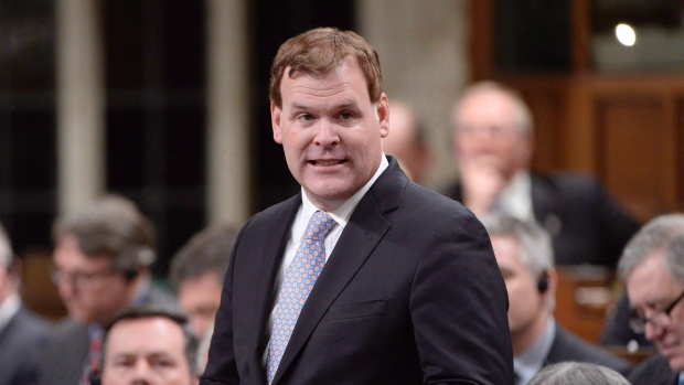 John Baird anuncia a sua renúncia na Câmara dos Comuns em Otava - 3 de fevereiro de 2015. (Adrian Wyld/The Canadian Press)