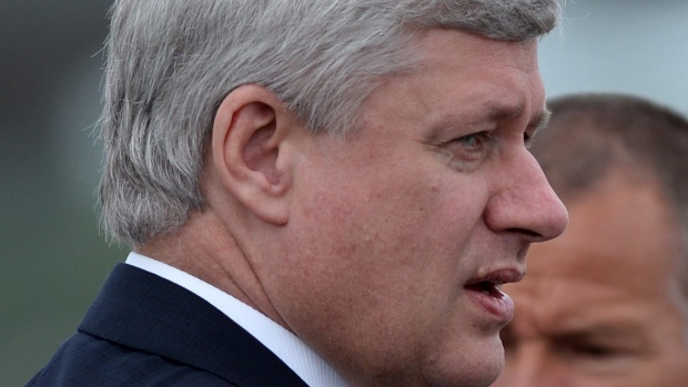 O primeiro-ministro Stephen Harper, nesta foto de arquivo. The Canadian Press / Sean Kilpatrick