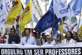 MAIS DE UM MILHAR DE PROFESSORES EM PROTESTO HOJE EM LISBOA