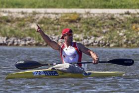 CANOÍSTA FERNANDO PIMENTA CONQUISTA A PRATA NOS JOGOS EUROPEUS