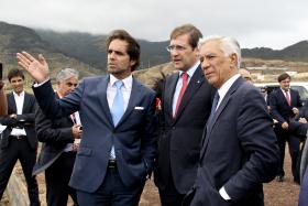PEDRO PASSOS COELHO ALVO DE PROTESTOS À CHEGADA AO PARLAMENTO DA MADEIRA