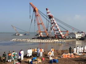 SOBE PARA 97 NÚMERO DE MORTOS CONFIRMADOS NO NAUFRÁGIO NO RIO YANGTZE