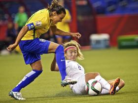 MUNDIAL FEMININO: BRASIL ENTRA A GANHAR NO GRUPO E, VENCE COREIA DO SUL POR 2-0