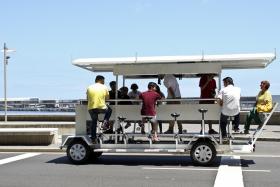 BICICLETA DE 18 LUGARES É NOVA APOSTA TURÍSTICA NO FUNCHAL