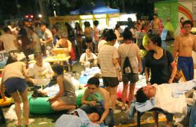 SOBE PARA QUASE 500 FERIDOS EM EXPLOSÃO EM PARQUE DE DIVERSÕES EM TAIWAN