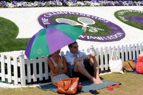 ORGANIZAÇÃO DO TORNEIO DE WIMBLEDON PODE ACIONAR ‘CLÁUSULA’ PARA COMBATER O CALOR
