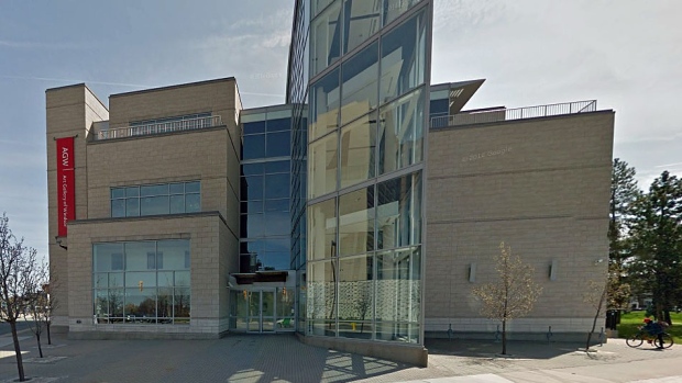 O novo espaço do museu que está a ser criado no primeiro andar da galeria de arte vai ter o nome Chimczuk. (Google Street View)