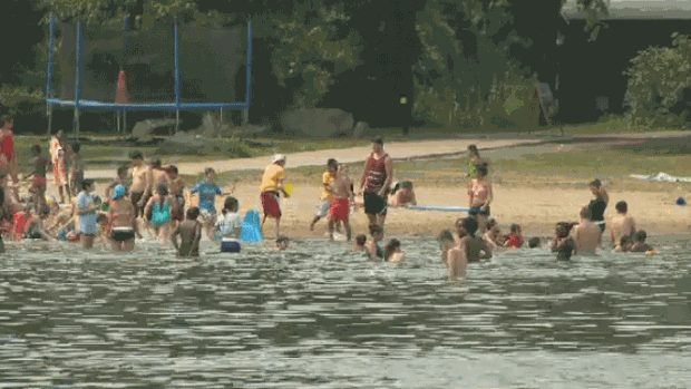 Duas praias da região de Montreal estão fechadas devido a coliformes fecais.