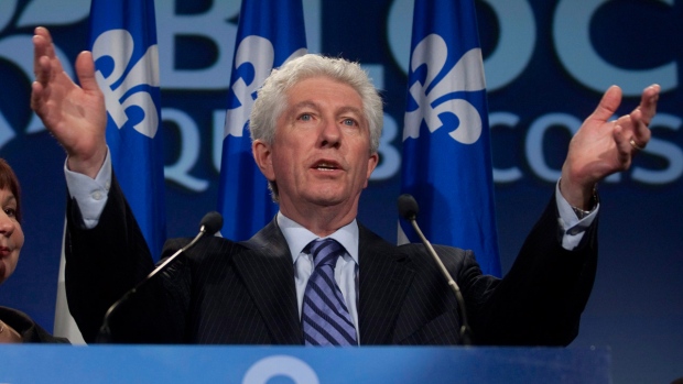 O BQ tem agora uma taxa de popularidade de 25 por cento. (THE Canadian Press / Jacques Boissinot)