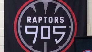 Logótipo Raptors 905 colocada no Twitter por @hersheycentre