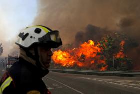 INCÊNDIOS: FOGO EM TOMAR EM RESOLUÇÃO