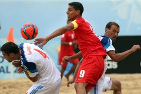 TAITI QUEBRA SÉRIE INVENCÍVEL DA RÚSSIA EM JOGO EMOCIONANTE DO MUNDIAL DE FUTEBOL DE PRAIA