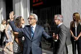 SECRETÁRIO DE ESTADO DA CULTURA VAIADO JUNTO ÀS NOVAS INSTALAÇÕES DO MUSEU DO CHIADO