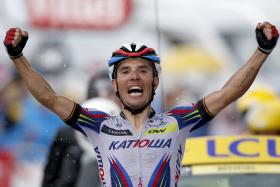 JOAQUIM RODRÍGUEZ FOI O MELHOR NO PLATEAU DE BEILLE DA VOLTA A FRANÇA
