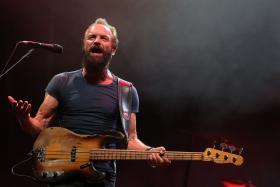 STING RECORDA O PASSADO COM POLICE, NO PRIMEIRO DIA DO FESTIVAL SBSR