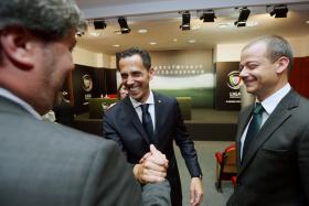 PEDRO PROENÇA TOMA POSSE COMO PRESIDENTE DA LIGA, SEM BENFICA, BRAGA E LUÍS DUQUE